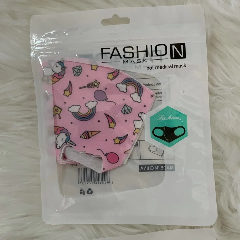 Kids Unicorn Face Mask